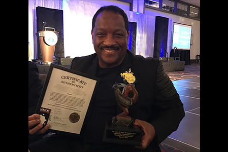 Donnie Simpson Receives the 2019 James H. Vance Community Service Award