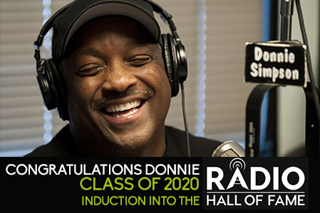 Donnie Simpson Inducted into the Radio of Hall of Fame
