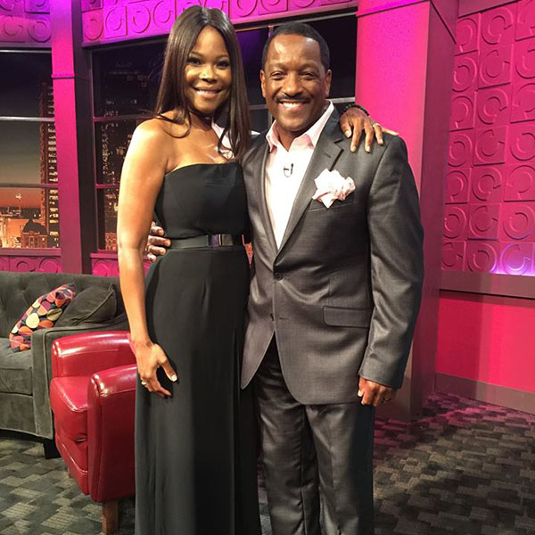 Donnie Simpson with Angela Robinson from the Haves and Have Nots on Donnie After Dark