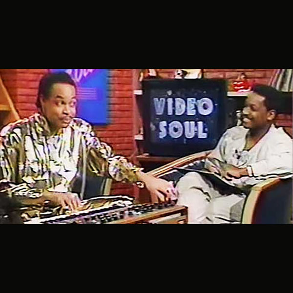 Donnie Simpson with Roger Troutman